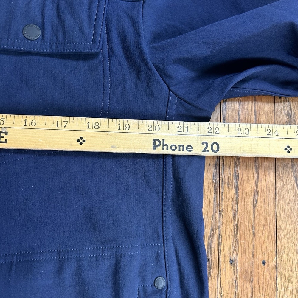 Icebreaker Soft shell Escape Travel Jacket Merino Navy Large Shirt - Picture 9 of 10